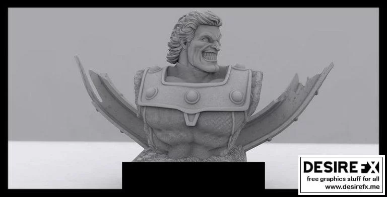 Magneto Bust No Helmet