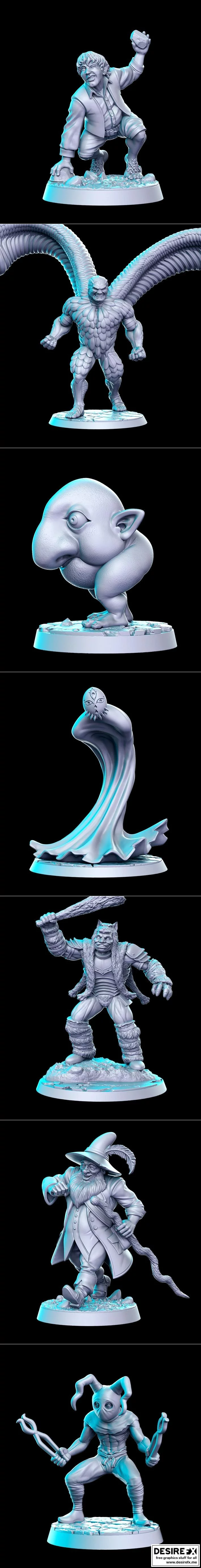 《暗影对决2：黑暗纪元2 3D打印模型集》|﻿Against the Shadows Vol.2 and Age of Darkness Vol.2 December 2021