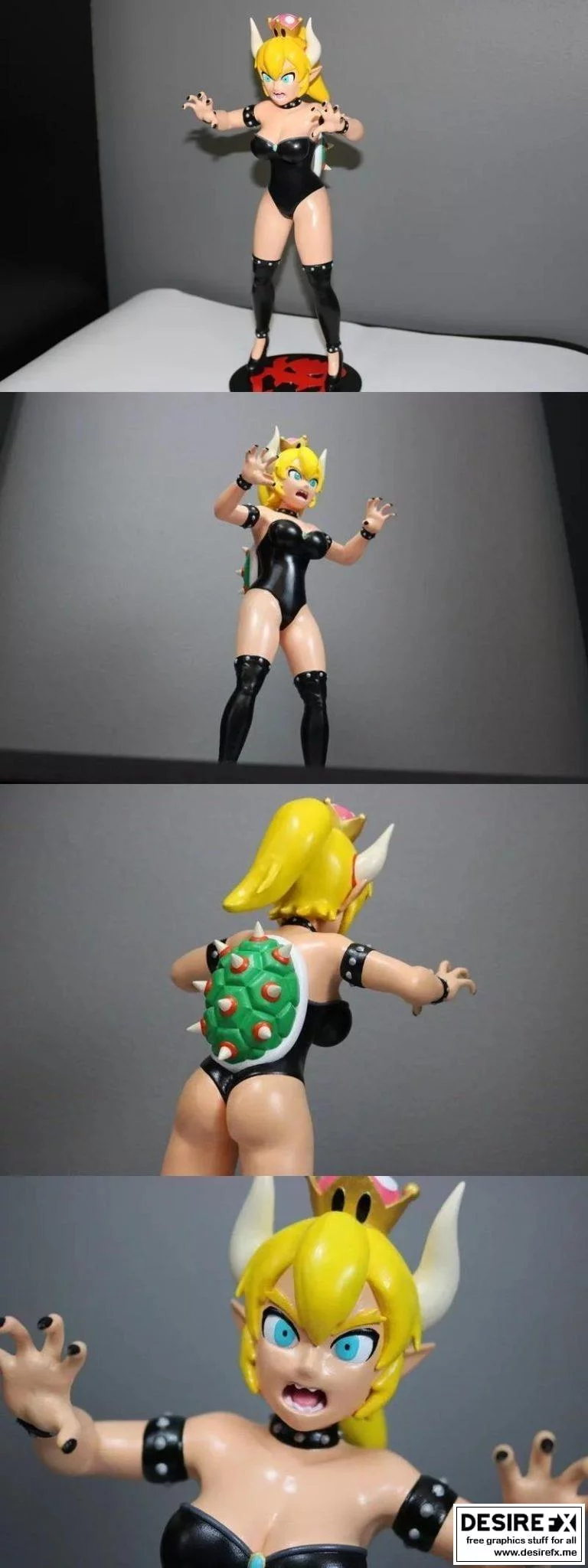 3D打印模型：宝可梦皮卡丘|Bowsette