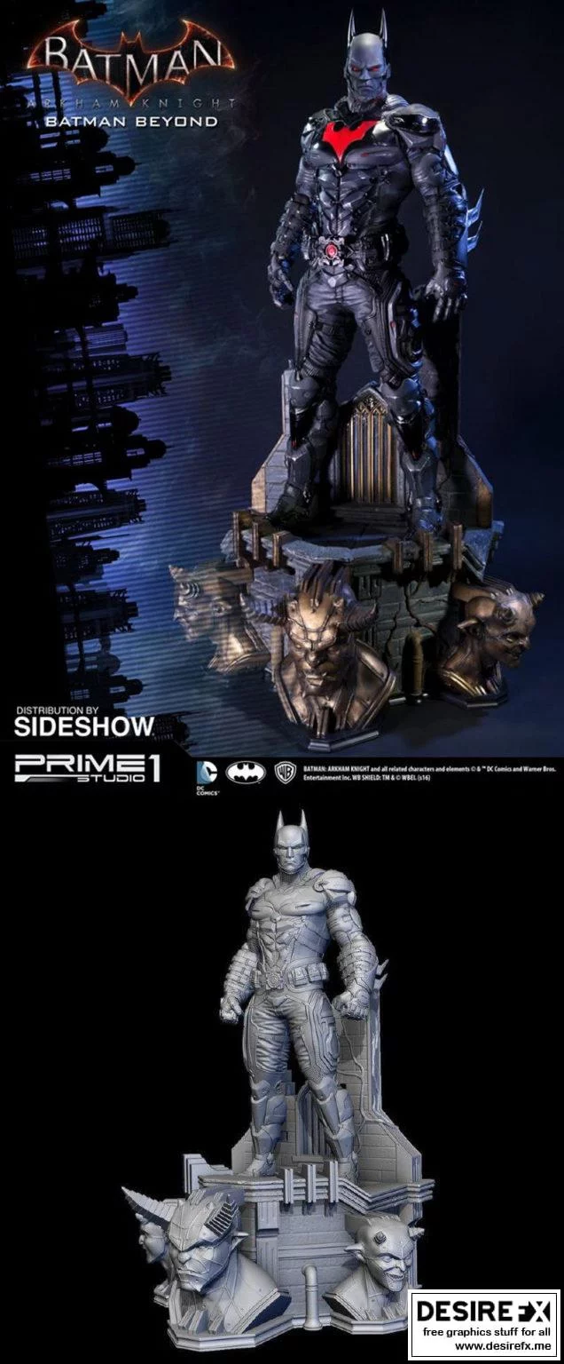 蝙蝠侠Beyond 3D打印模型|Batman Beyond