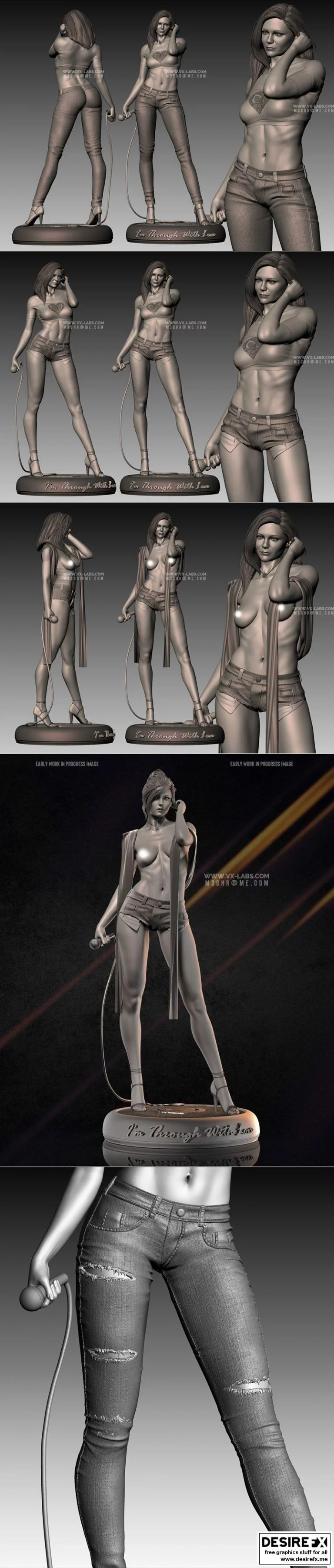 玛丽·简·沃森 V3 3D打印模型|Mary Jane Watson V3 from Spiderman and NSFW