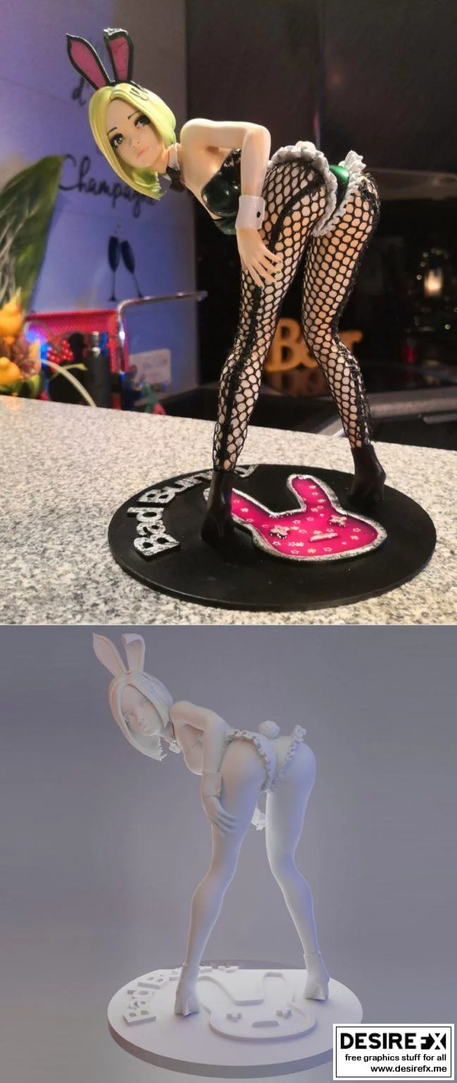 动漫《Bunny Girl》角色3D打印模型|Bunny Girl