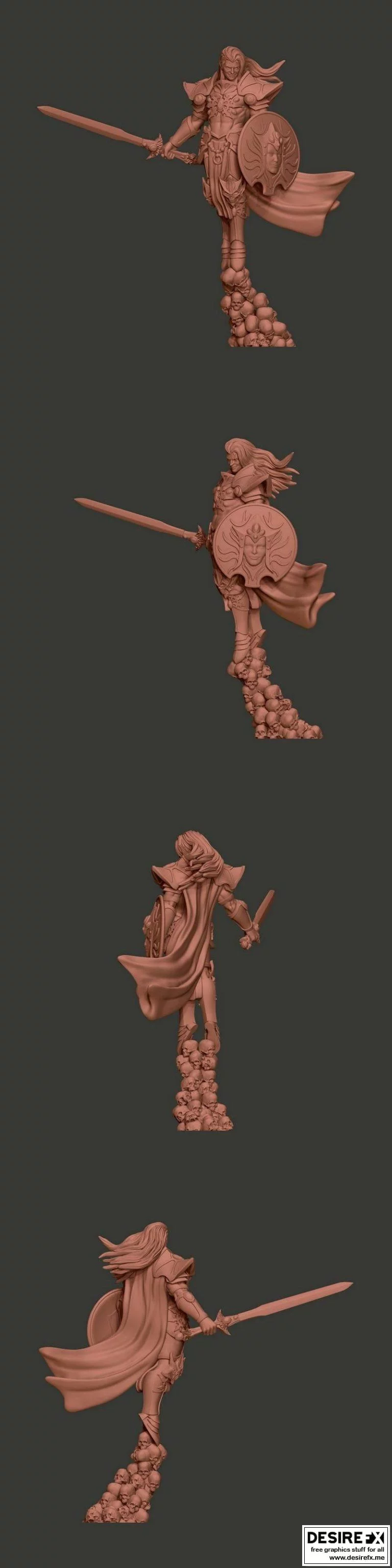 Adalid-动漫-角色3D打印模型|Adalid