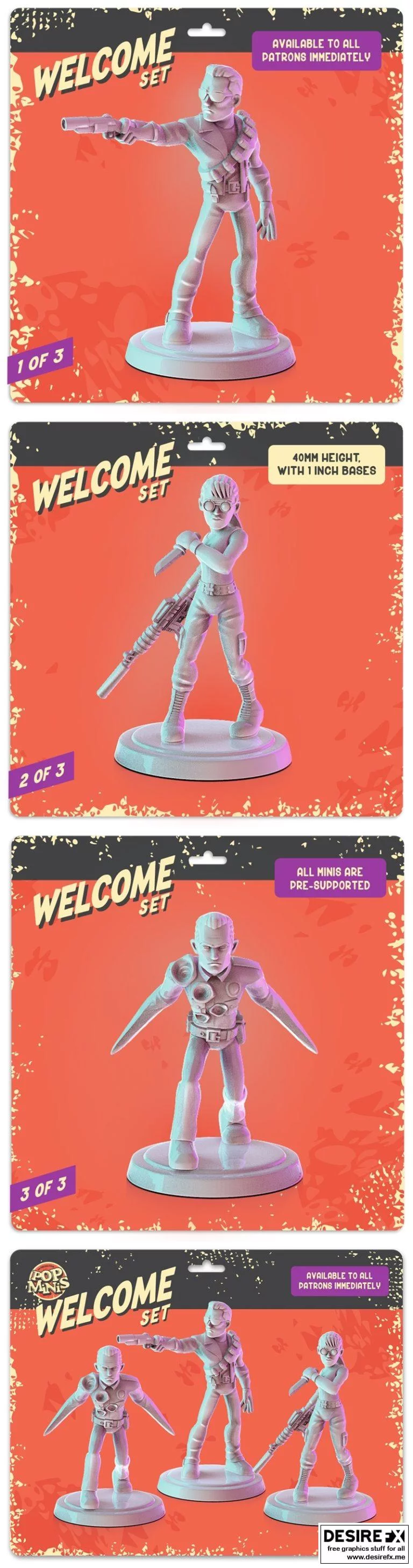 弹珠人2 - 终极终结者（欢迎礼包）|Pop Minis – Terminator 2 (Welcome Pack)