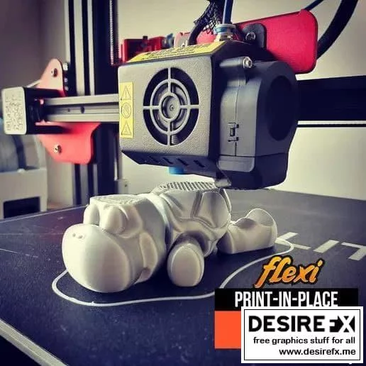 Flexi – 机械龟3D打印模型|Flexi – turtle