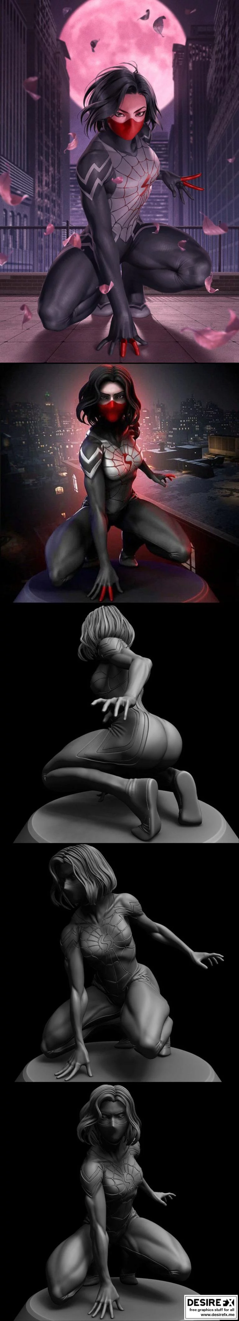 蛛丝——蜘蛛侠·金·月|Silk – Spider Man Cindy Moon