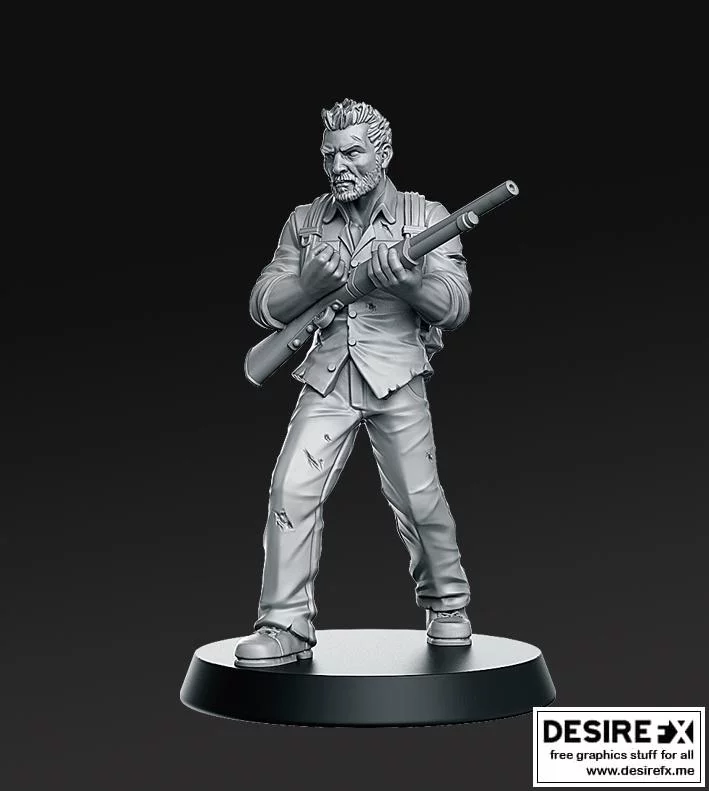 《废土之父：3D打印模型》|Father – From Wasteland