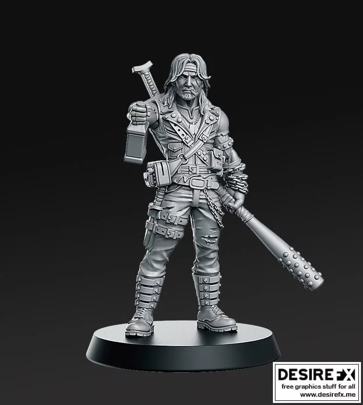 Gerardo - 3D打印模型设计|Gerardo – From Wasteland