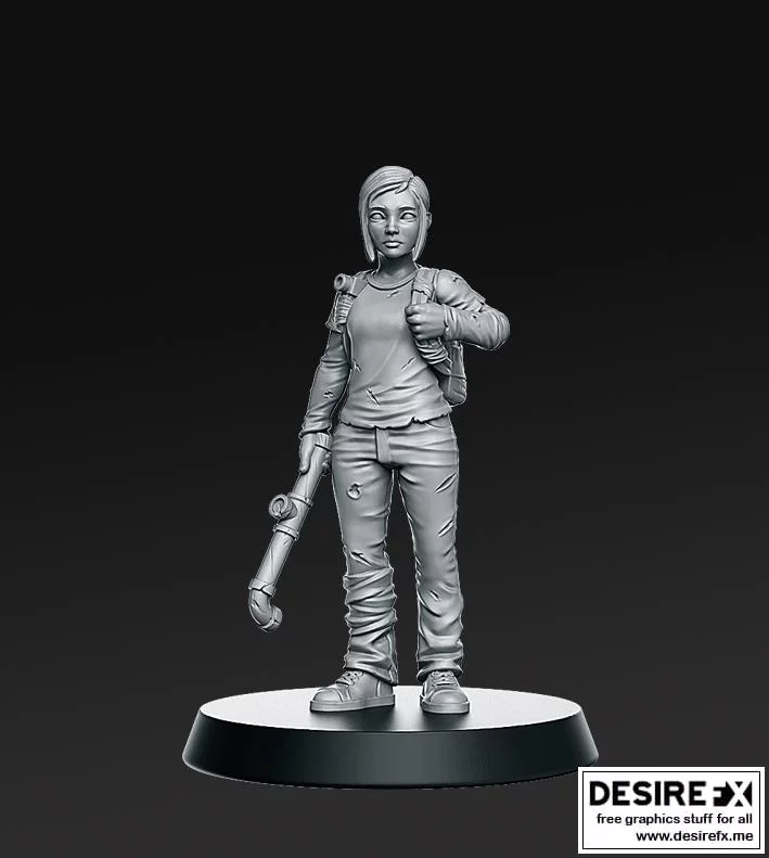 废土之女——3D打印模型|Daughter – From Wasteland