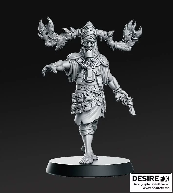 Rottenhorn – 废土世界3D打印模型集|Rottenhorn – From Wasteland