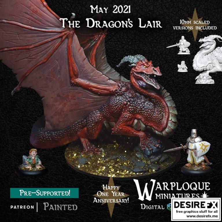 Warploque迷你模型——龙穴之境|Warploque Miniatures – The Dragons Lair
