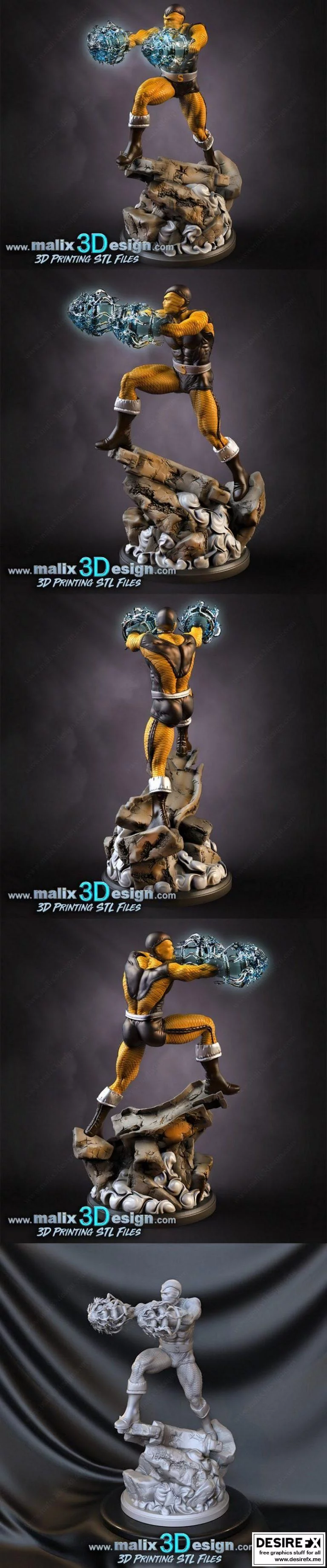 3D打印模型：动漫《进击的巨人》角色艾伦·耶格尔|Shocker