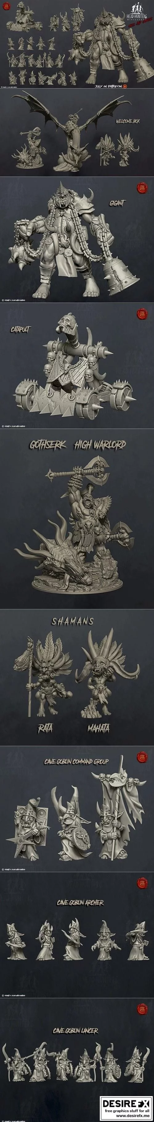 头猎人迷你模型及欢迎礼包 2021年7月版|Head Hunters Miniatures and Welcome Pack July 2021