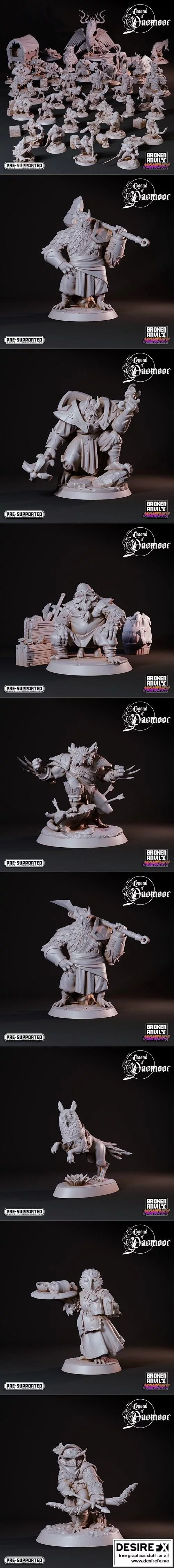 破碎之锤迷你模型 2021年7月 《战锤40K》角色系列|Broken Anvil Miniatures July 2021