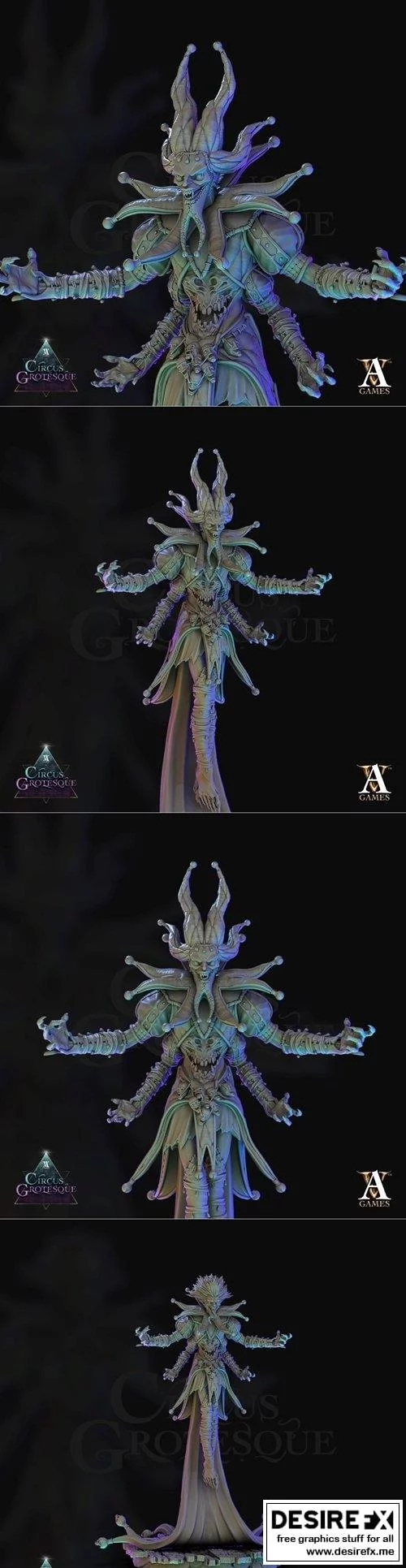 笑容之神 3D打印模型|The Grinning God