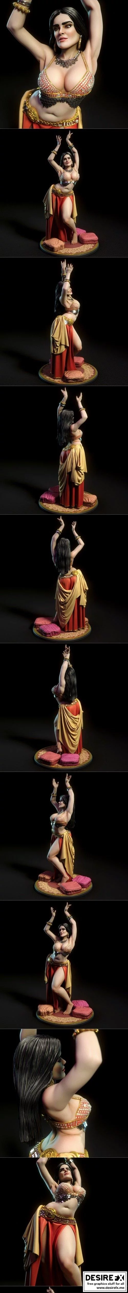 Belly Dancer 3D打印模型|Belly Dancer