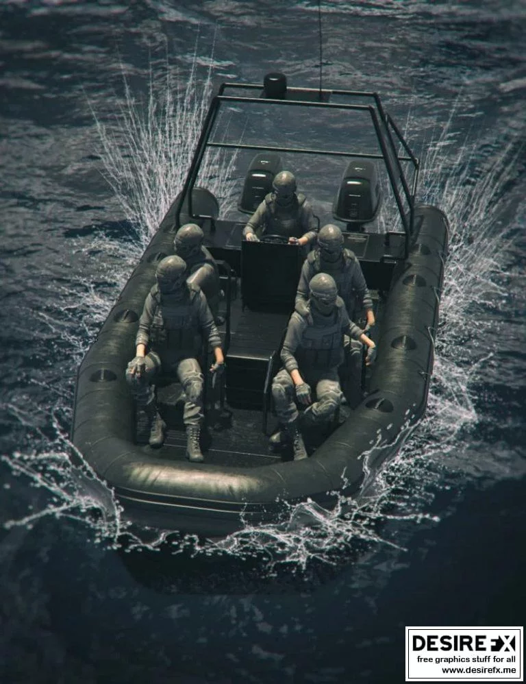 Commandos速艇模型|Commandos Speed Boat