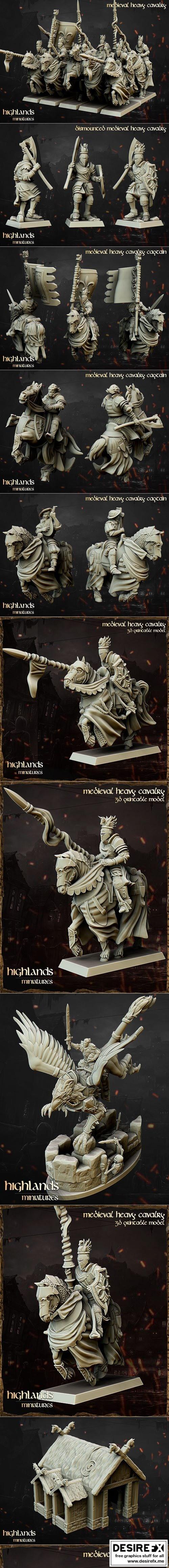 高海拔迷你模型 2020年8月 《进击的巨人》艾伦·耶格尔 3D打印模型|Highlands Miniatures August 2020