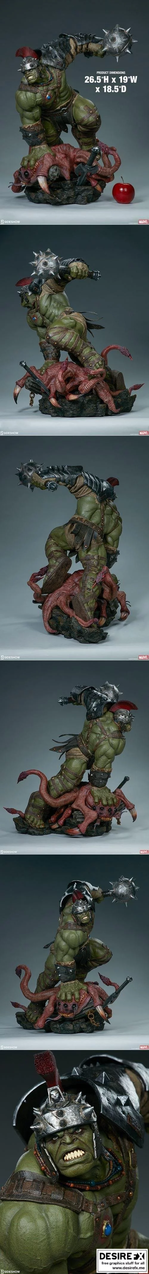 Hulk格斗战神 3D打印模型|Hulk Gladiator