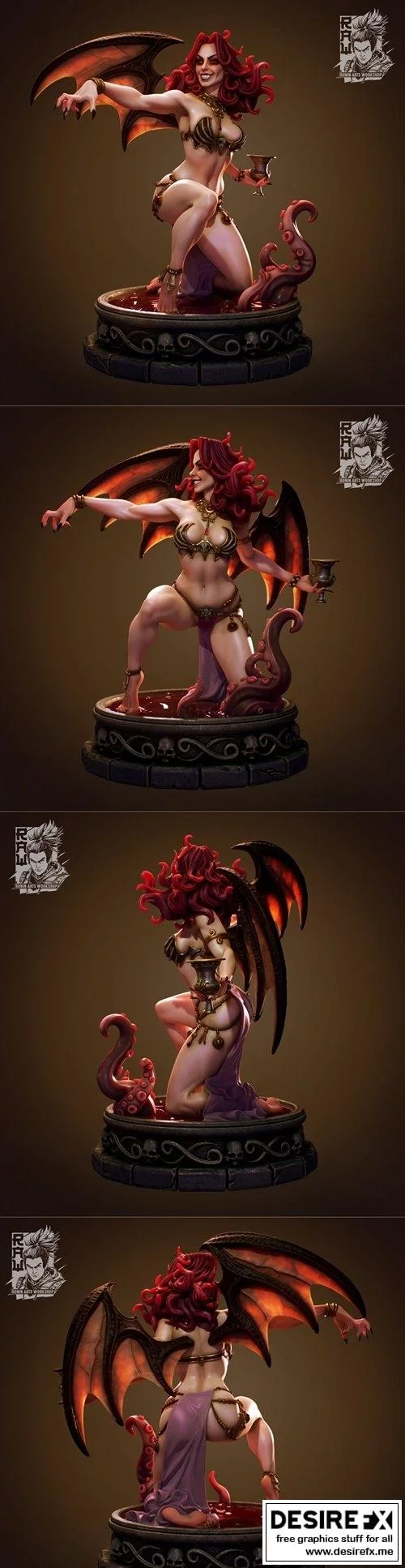 赛博朋克：卡桑德拉3D打印模型|Minion Cassandra