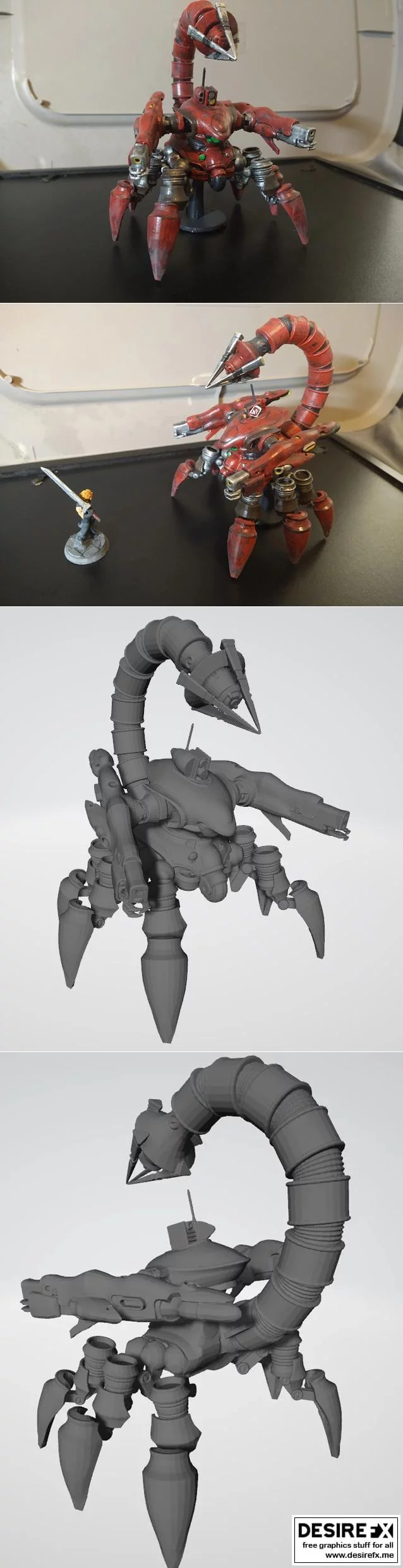 最终幻想7重制版·蝎子哨兵|Scorpion Sentinel (Final Fantasy 7 Remake)