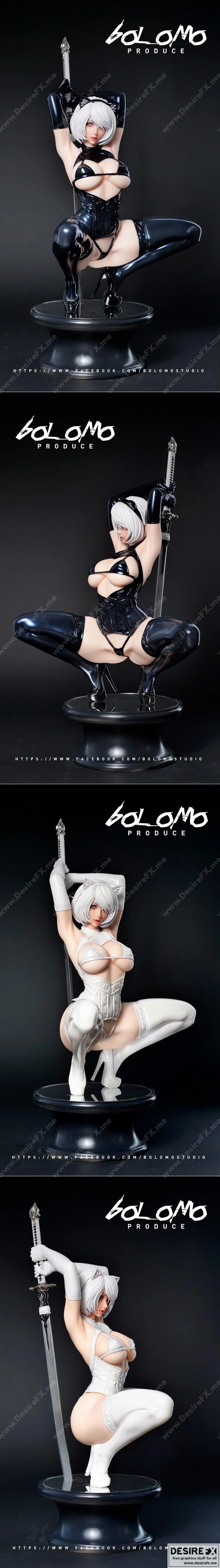 2B Nier 3D打印模型|2B Nier