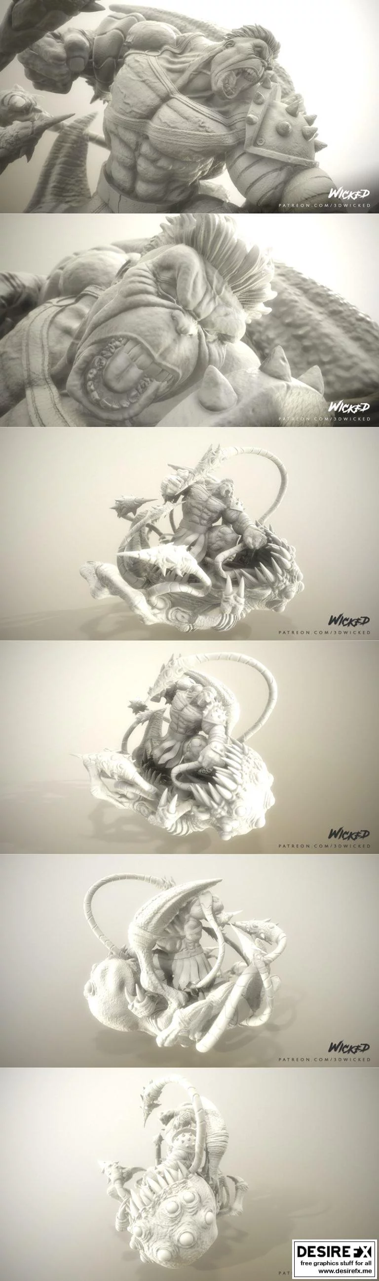 Hulk从浩克星球而来 3D打印模型|Wicked The Hulk from Planet Hulk