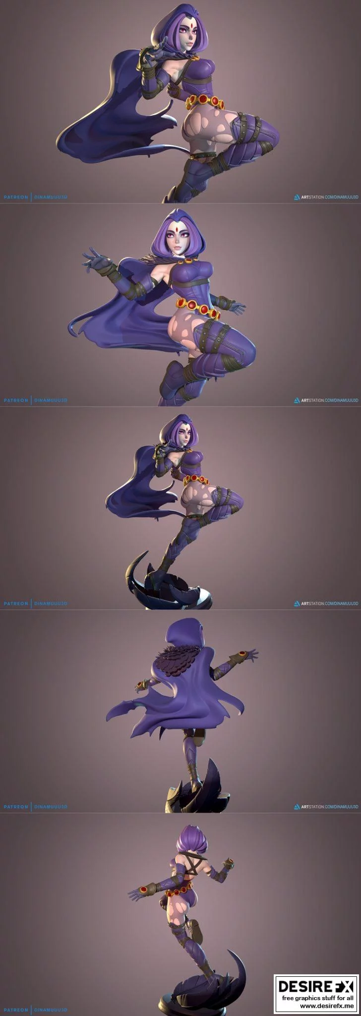 Raven Main-咒术回战-虎杖悠仁 3D打印模型|Raven Main