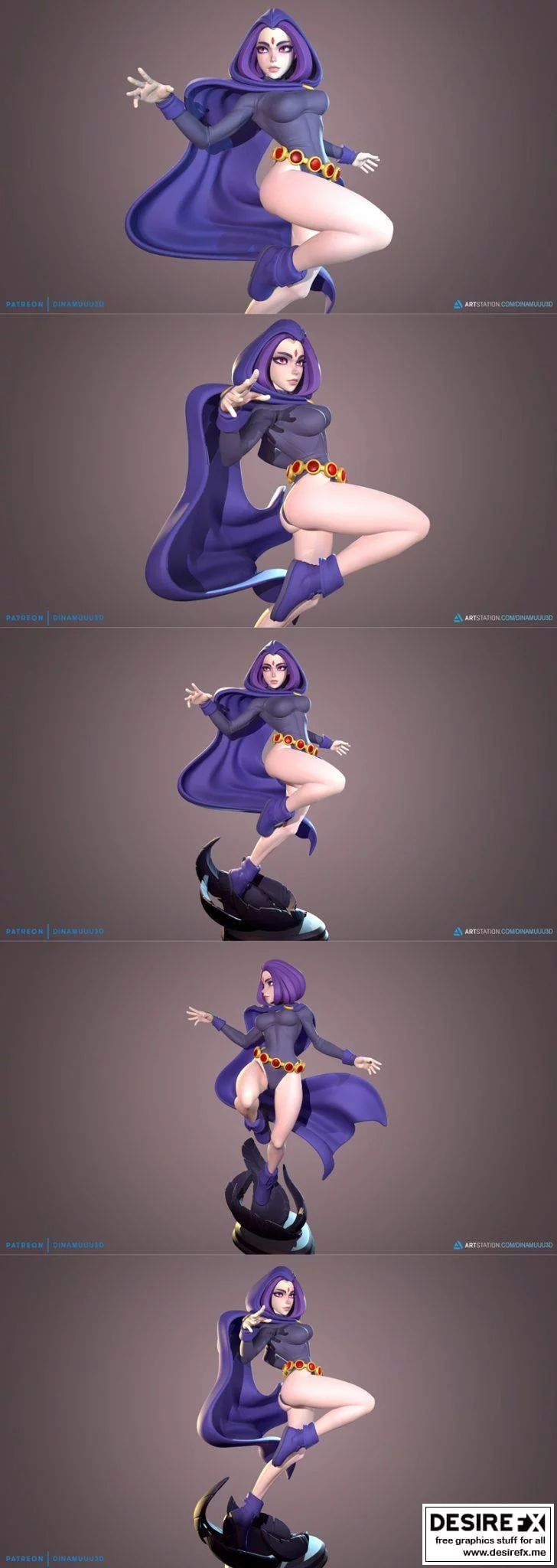 Raven Alt-崩坏：星穹铁道-行秋 3D打印模型|Raven Alt