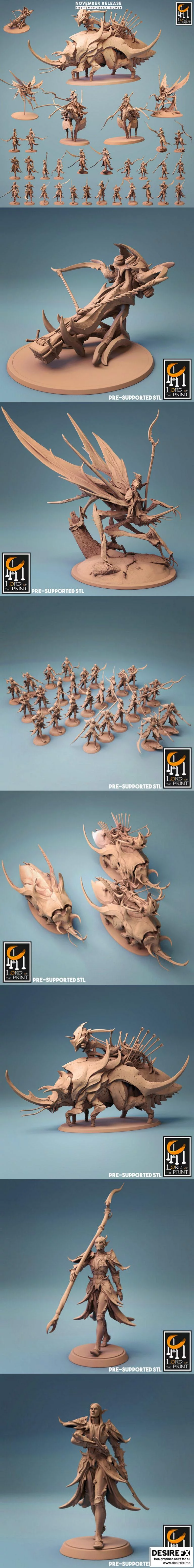 2021年11月 - 《指环王》- 弗罗多 3D打印模型|November 2021 – Lord Of The Print