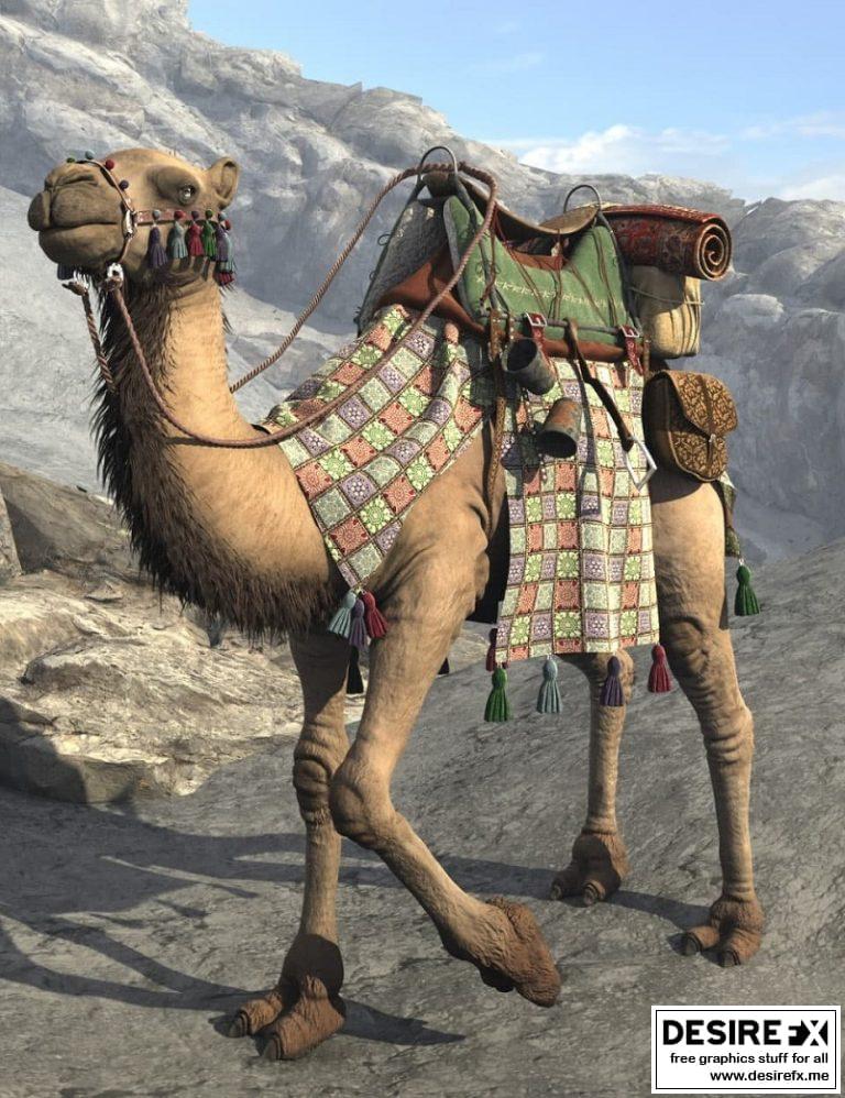 我的骆驼卡梅莉亚3D打印模型|My Camel Camelia HD