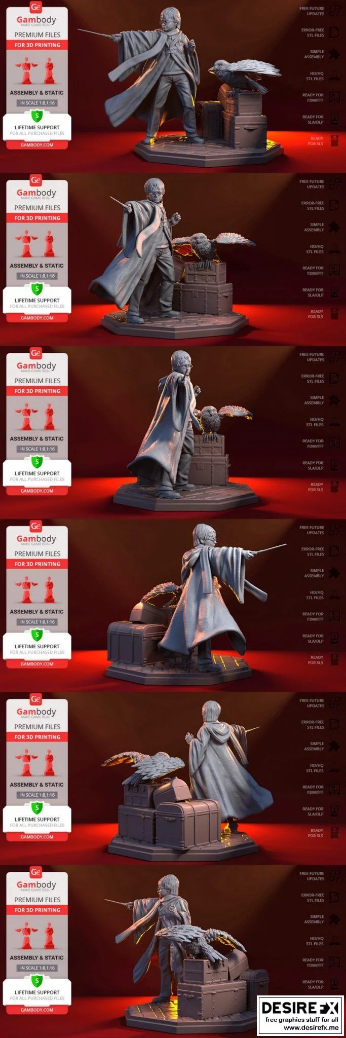 哈利·波特电影模型3D打印版|Harry Potter