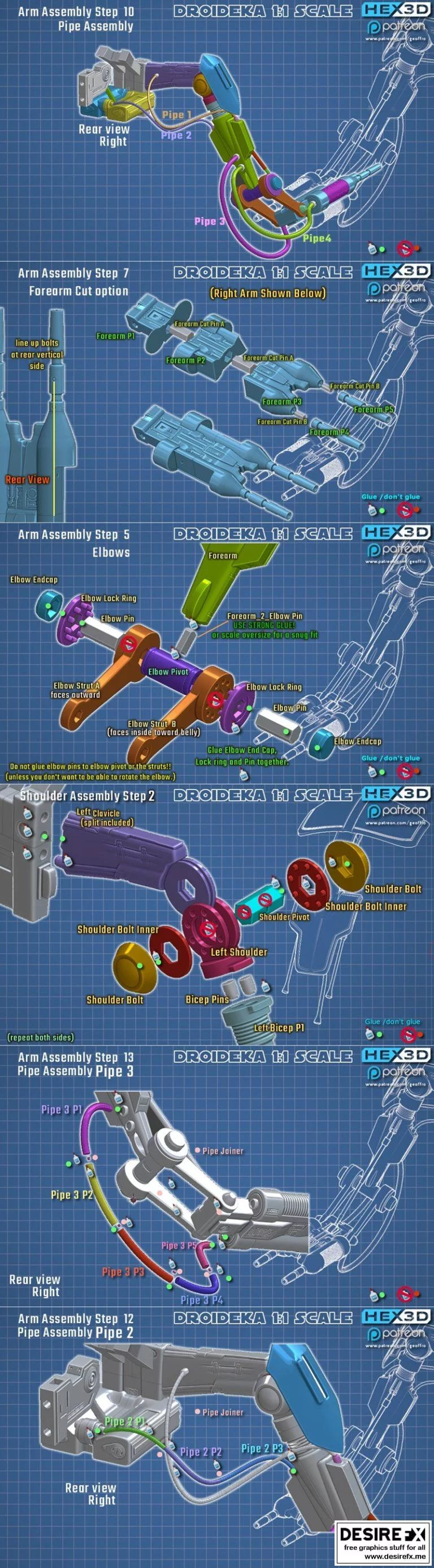 动漫《夺宝奇兵》中的Droideka 3D打印模型|Droideka