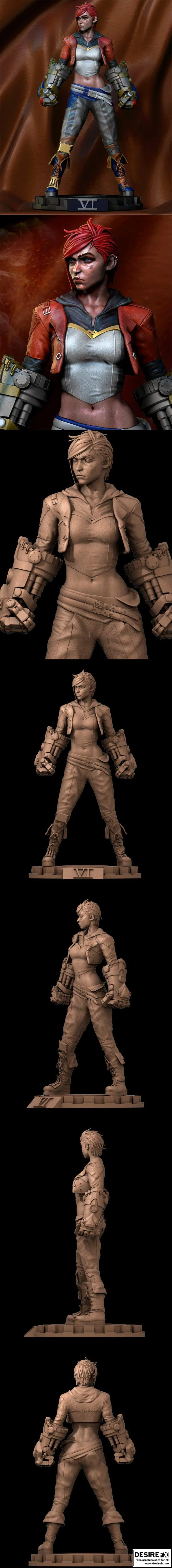 动漫《咒术回战》角色虎杖悠仁 3D打印模型|Vi