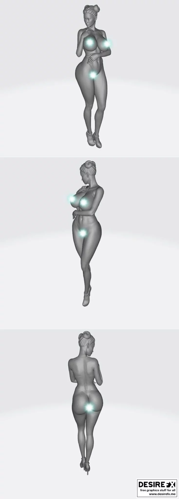 奇幻战士3D打印模型|Fantasy warrior