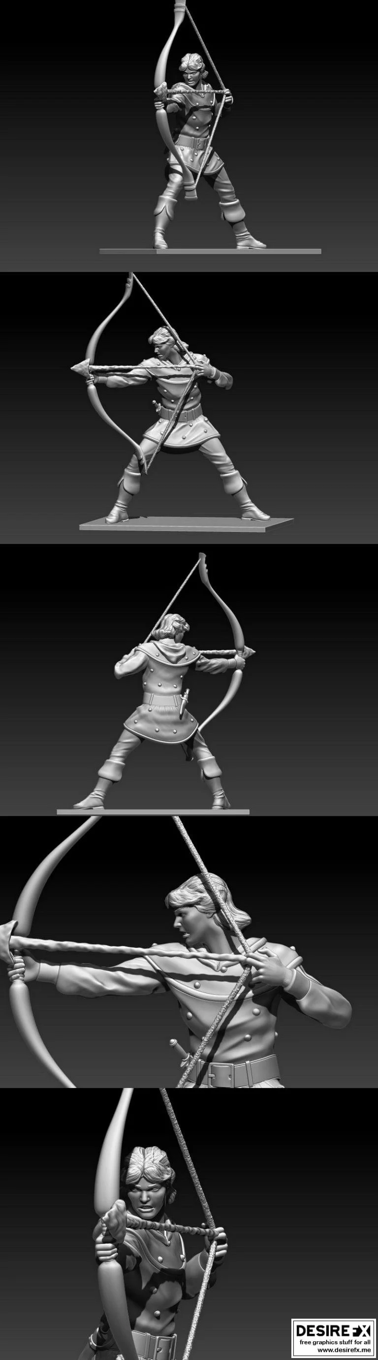 D&D汉克 3D打印模型|Hank (D&D)