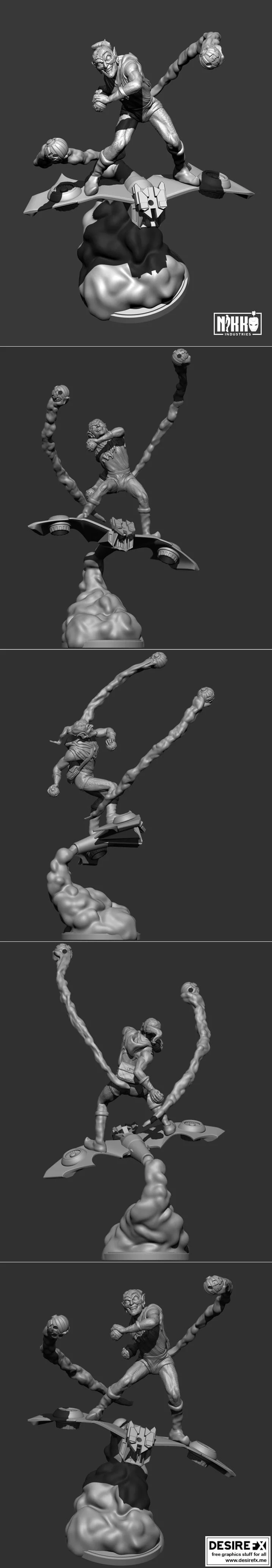 绿魔的3D打印模型|Green Goblin