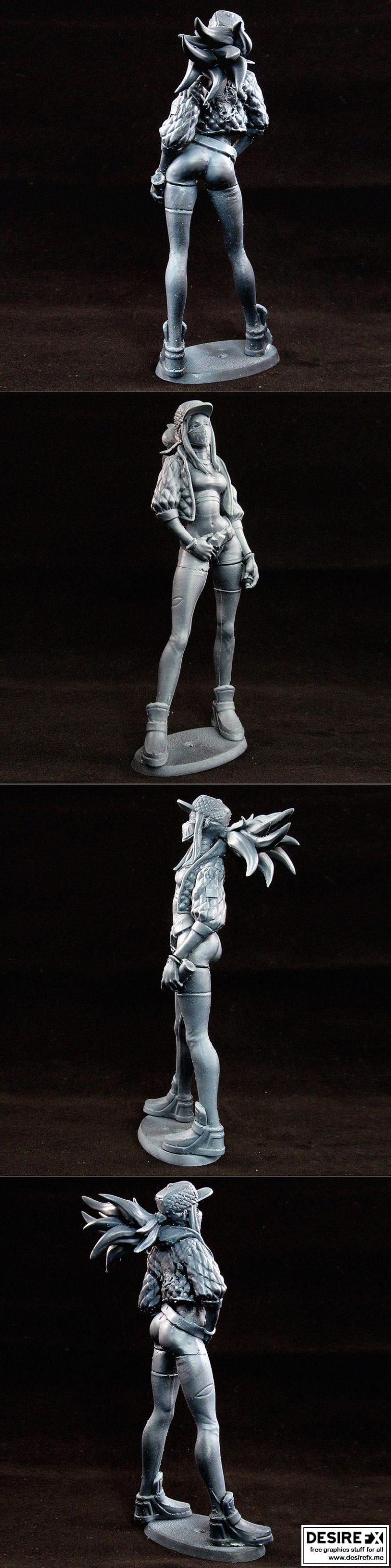 KDA Akali 3D打印模型|KDA Akali