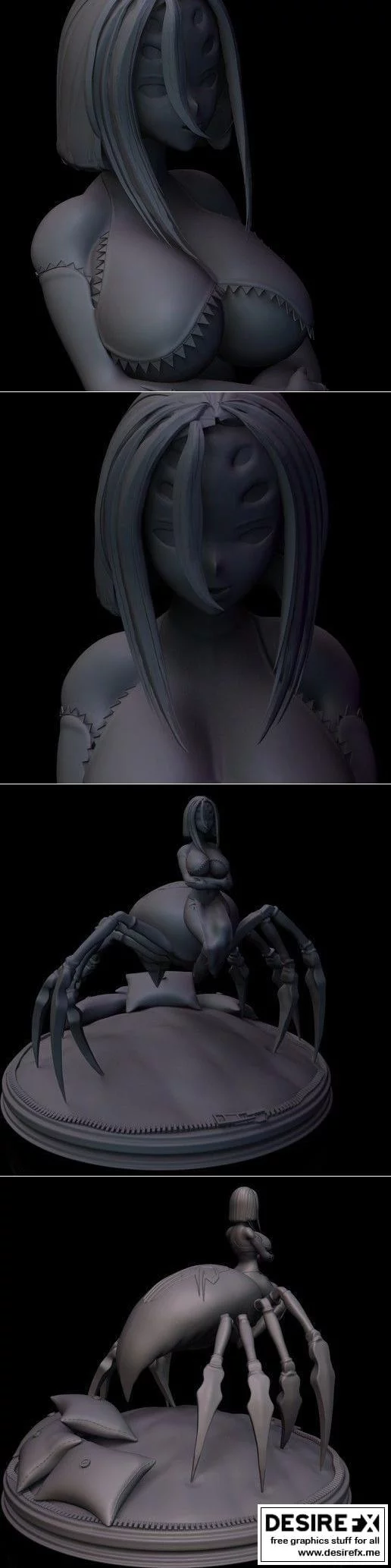 Rachnera Arachnera怪物少女的日常 3D打印模型|Rachnera Arachnera Monster Musume no Iru Nichijou and hentai