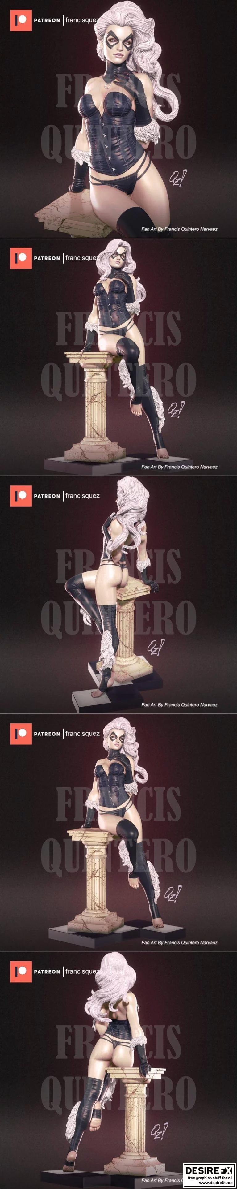 黑猫-黑猫-猫猫3D模型|Black Cat