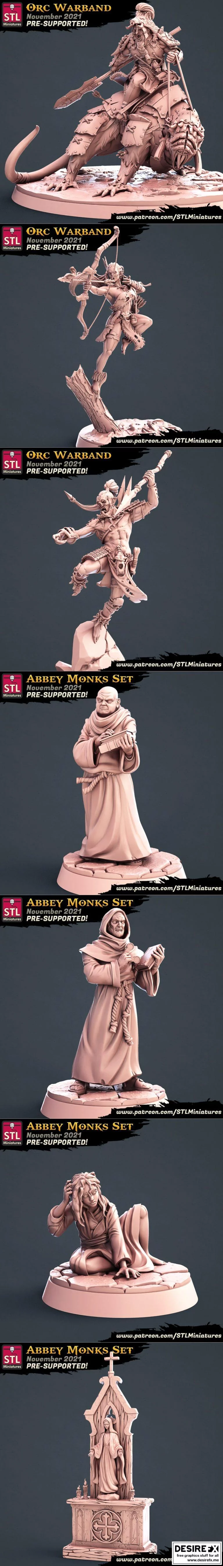 STL迷你模型 – 《复仇者联盟》钢铁侠 3D打印模型|STL Miniatures – November 2021