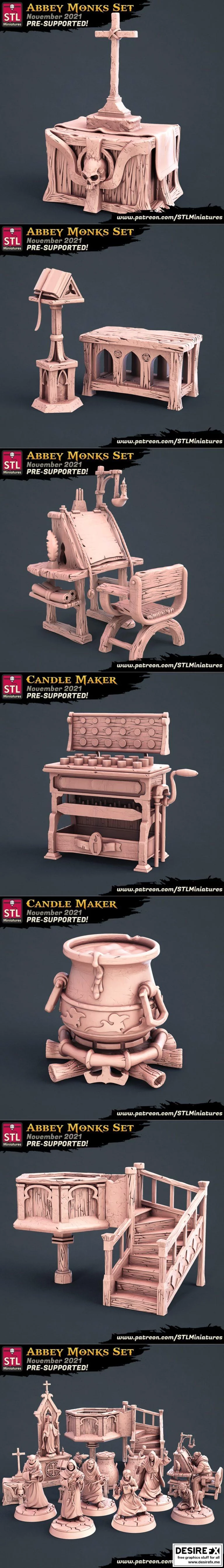 STL迷你模型 – 《复仇者联盟》钢铁侠 3D打印模型|STL Miniatures – November 2021