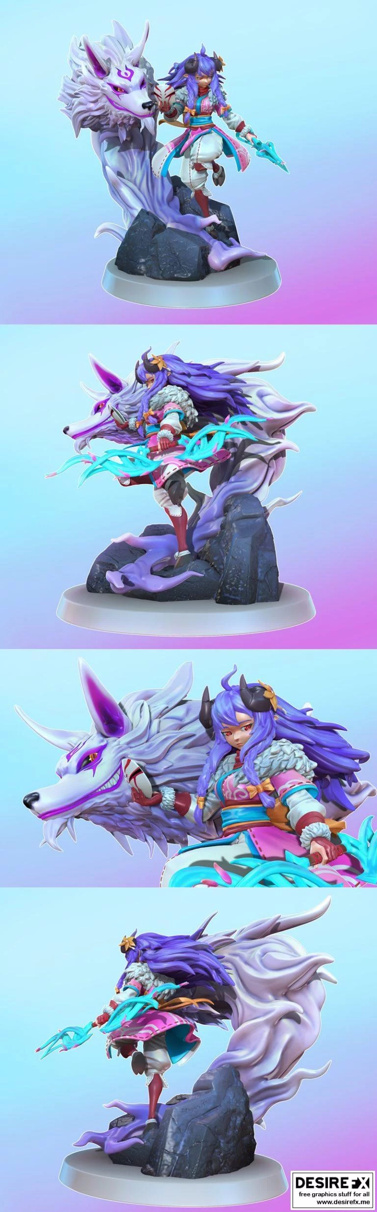 Kindred动漫《末日的钟声》角色模型3D打印版|Kindred