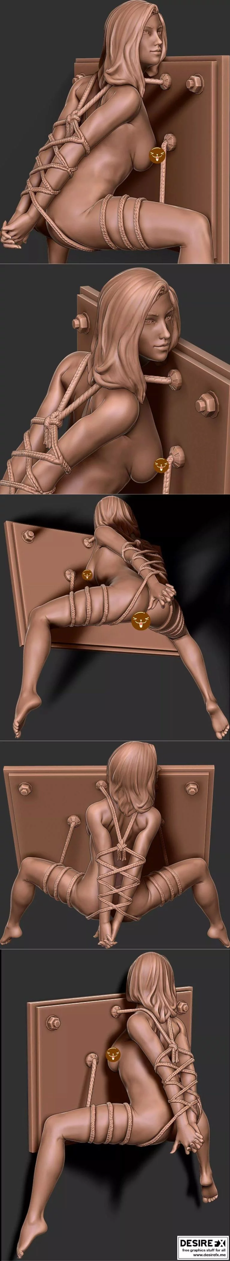 当代少女风艺术——绳缚2|Contemporary Naughties Art – Shibari 2