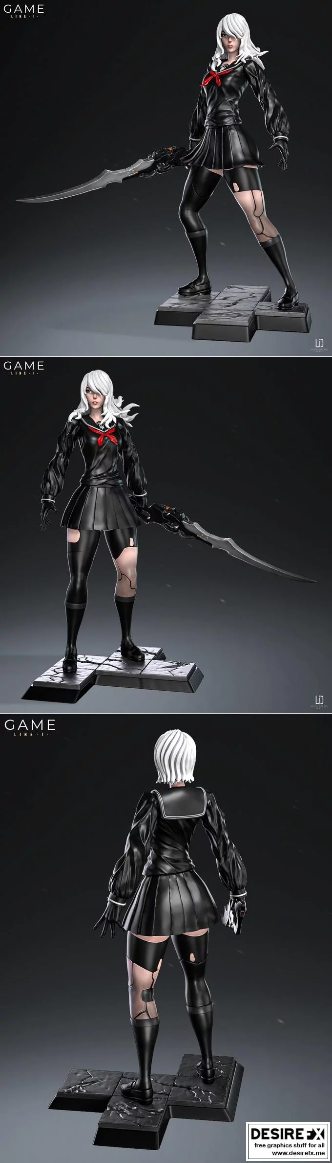 A2 – 《咒术回战》-虎杖悠仁-3D打印模型|A2 – Ver.2