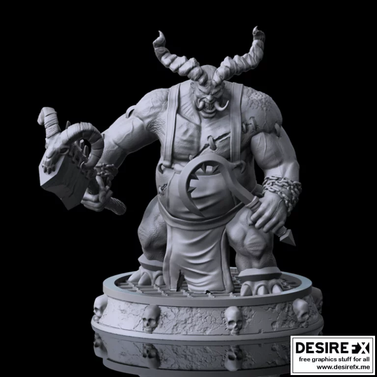 但cher——恶魔之刃3D打印模型|Butcher – Diablo