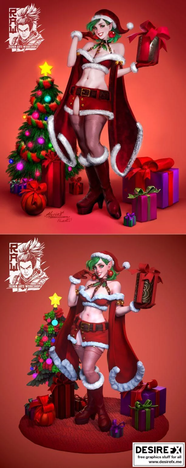 PinUp Polina 3D打印模型|PinUp Polina