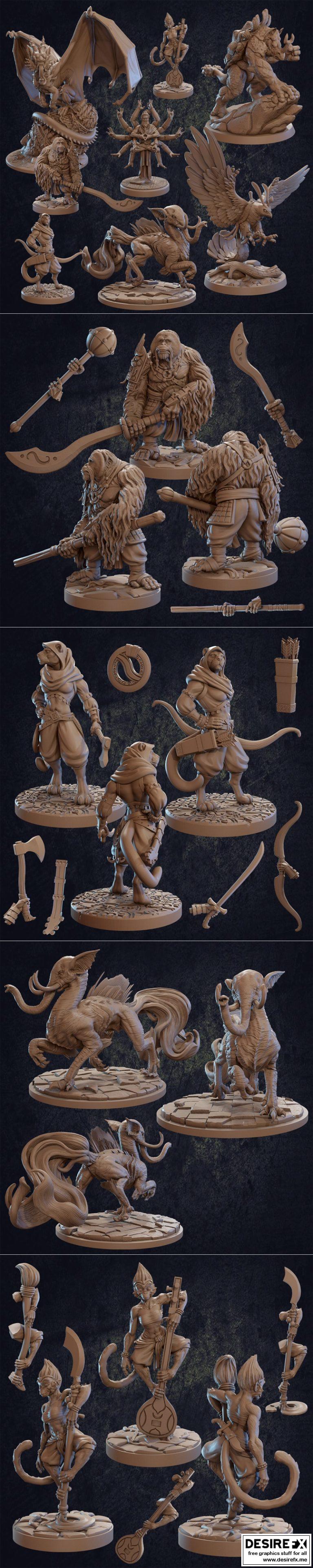 龙捕手旅社 2021年10月 3D打印模型|Dragon Trappers Lodge October 2021