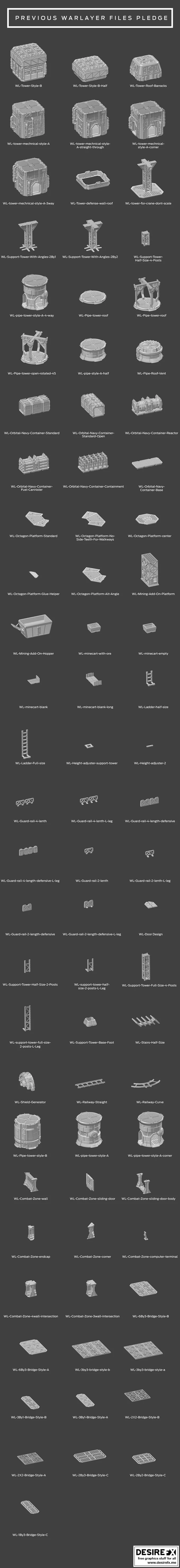 战层轨道空降——3D打印模型设计|War Layer Orbital Drop