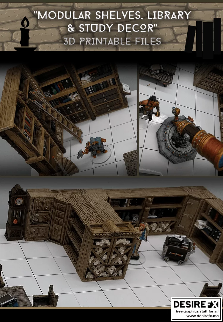 模块化书架 – 《奥特曼》之艾斯登场款|Modular Shelves – Library & Study Decor